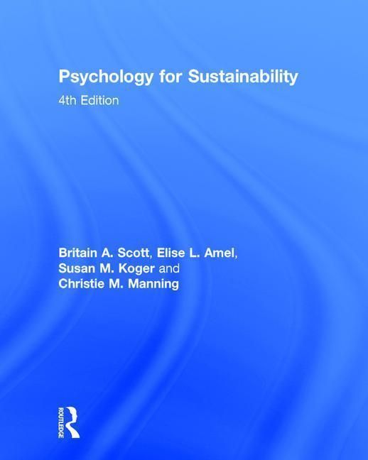 Produktbild: Psychology For Sustainability