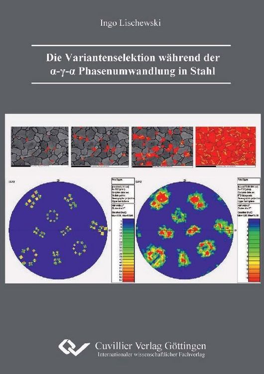 Produktbild: Die Variantenselektion w&auml;hrend der &alpha;-&gamma;-&alpha; Phasenumwandlung in Stahl