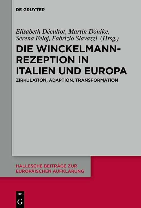 Produktbild: Die Winckelmann-Rezeption in Italien und Europa