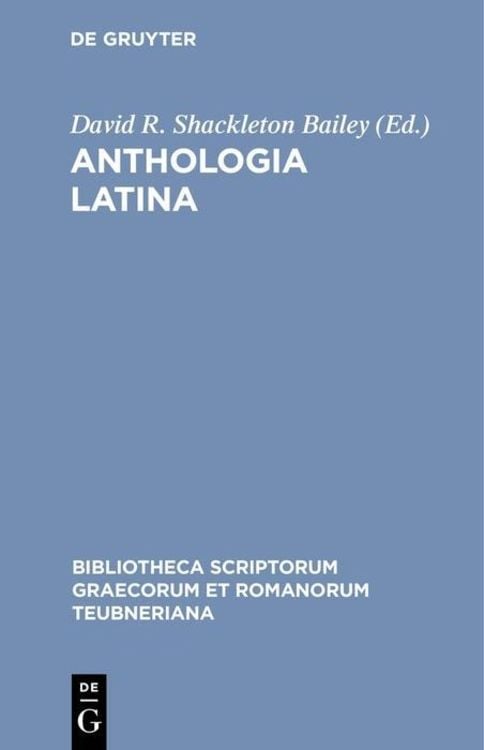 Produktbild: Anthologia Latina
