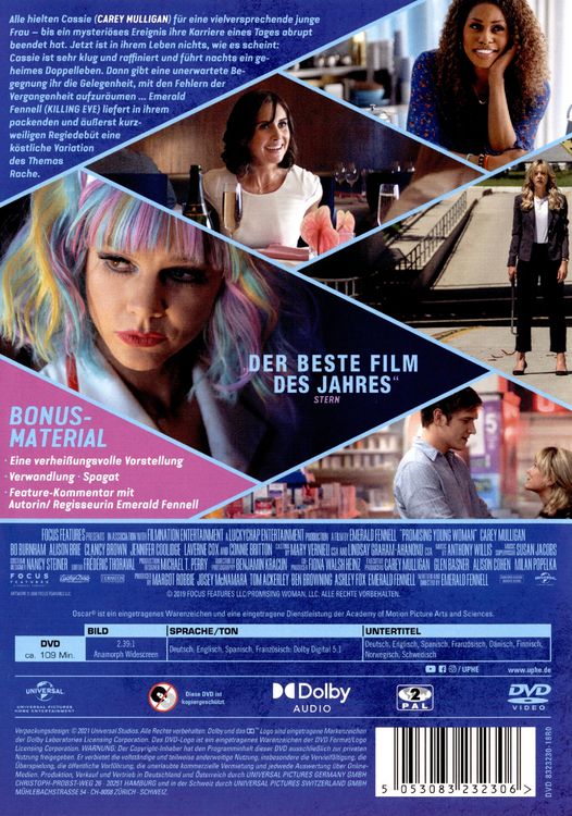 Produktbild: Promising Young Woman - Rache war noch nie so s&uuml;ss