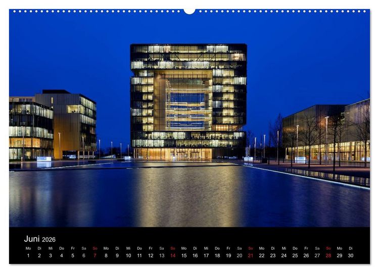 Produktbild: Ruhrlights II - Nachtlichter des Ruhrgebietes (Wandkalender 2026 DIN A2 quer), CALVENDO Monatskalender