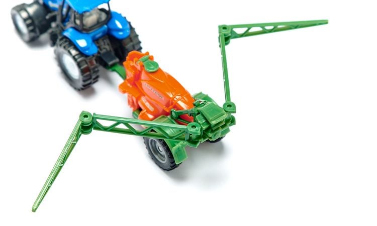 Produktbild: Siku 1668 Traktor mit Feldspritze