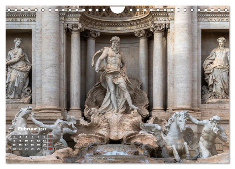 Produktbild: Bella Roma- Ewige Sch&ouml;nheit (Wandkalender 2027 DIN A4 quer), CALVENDO Monatskalender