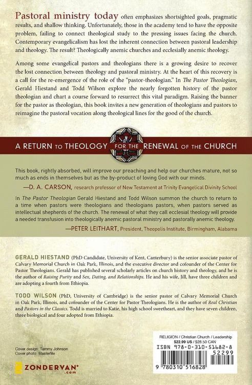 Produktbild: The Pastor Theologian