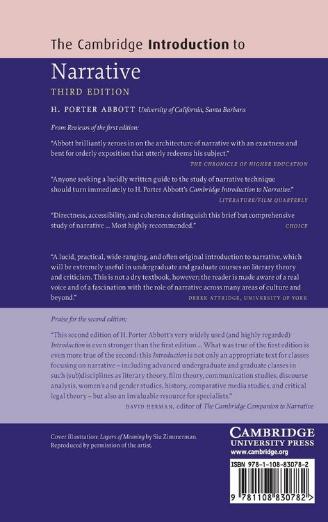 Produktbild: The Cambridge Introduction to Narrative