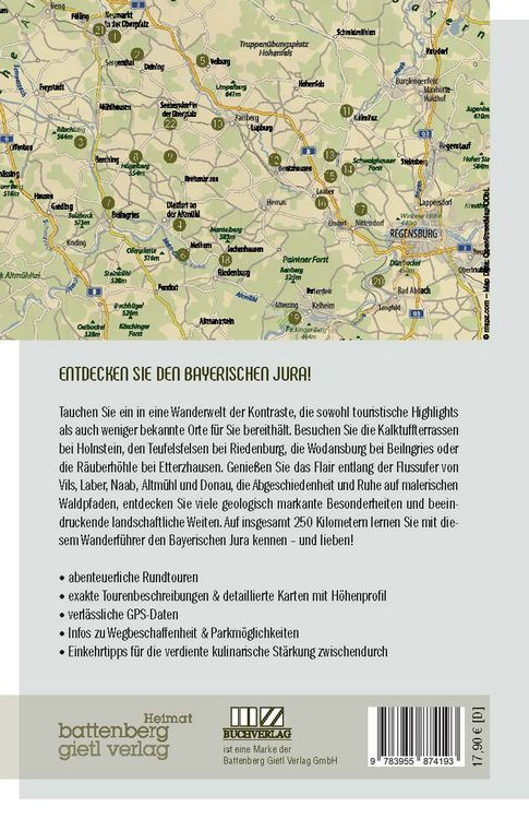 Produktbild: Genusswandern Bayerischer Jura