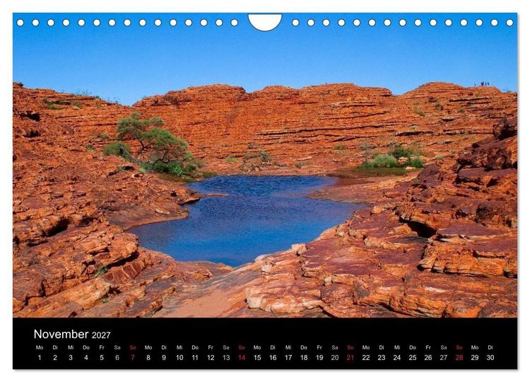 Produktbild: Australien (Wandkalender 2027 DIN A4 quer), CALVENDO Monatskalender