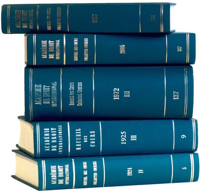 Produktbild: Recueil Des Cours, Collected Courses, Tome/Volume 307 (2004)