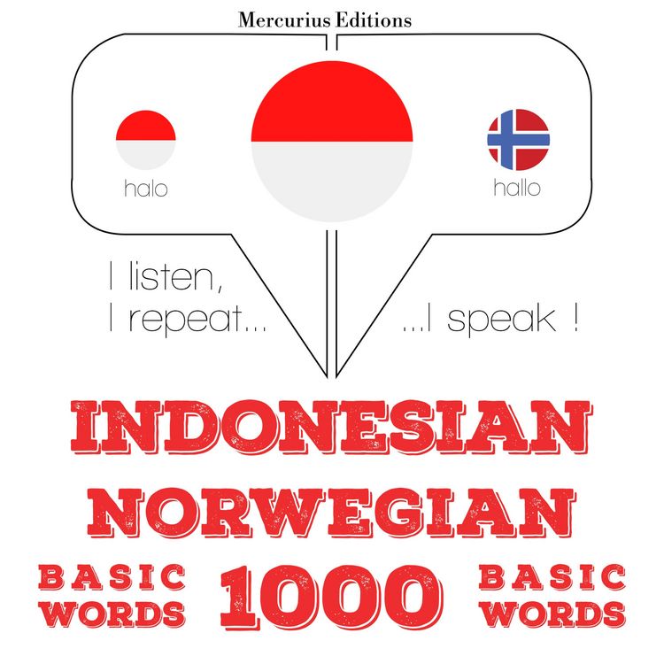Produktbild: 1000 essential words in Norwegian