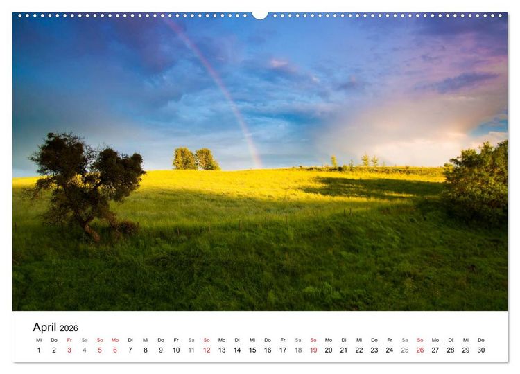 Produktbild: Impressionen Passauer Land, Bayrischer Wald, Grenzland (Wandkalender 2026 DIN A2 quer), CALVENDO Monatskalender