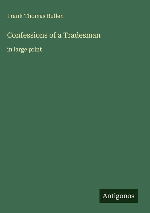 Produktbild: Confessions of a Tradesman