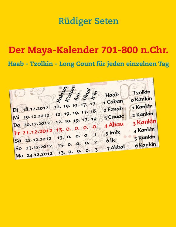 Produktbild: Der Maya-Kalender 701-800 n.Chr.