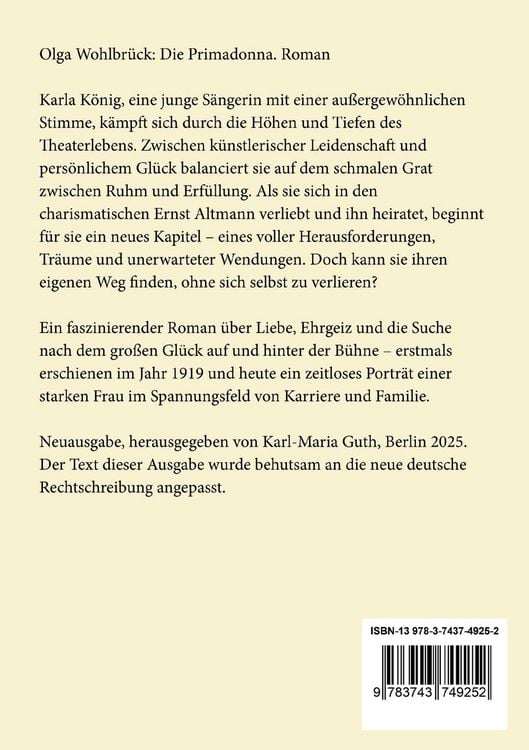 Produktbild: Die Primadonna