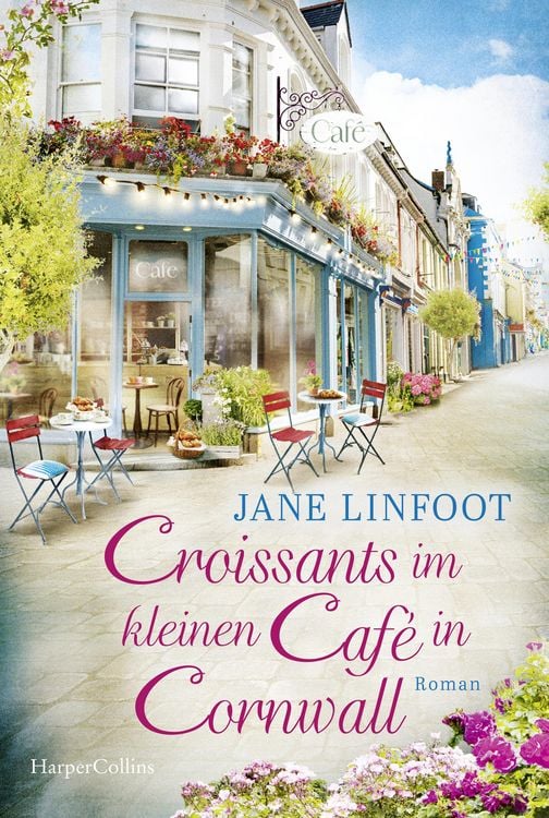 Produktbild: Croissants im kleinen Caf&eacute; in Cornwall