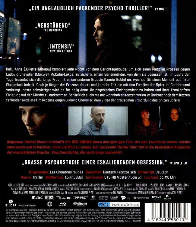 Produktbild: Red Rooms &ndash; Zeugin des B&ouml;sen