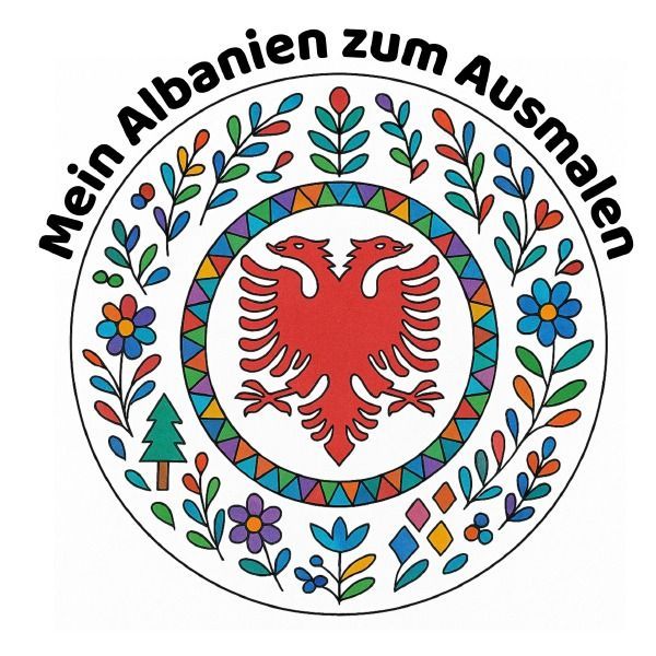 Produktbild: Mein Albanien zum Ausmalen