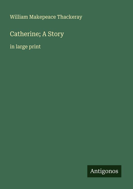 Produktbild: Catherine; A Story