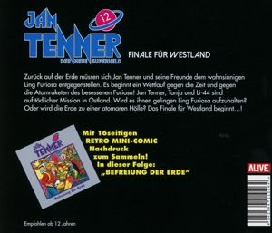 Produktbild: Jan Tenner 12 - Finale f&uuml;r Westland / CD