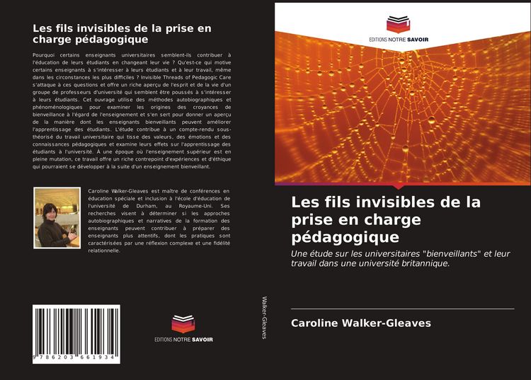 Produktbild: Les fils invisibles de la prise en charge p&eacute;dagogique