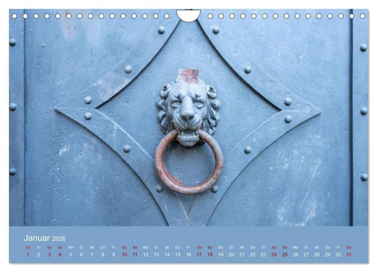 Produktbild: Anklopfen... (Wandkalender 2026 DIN A4 quer), CALVENDO Monatskalender