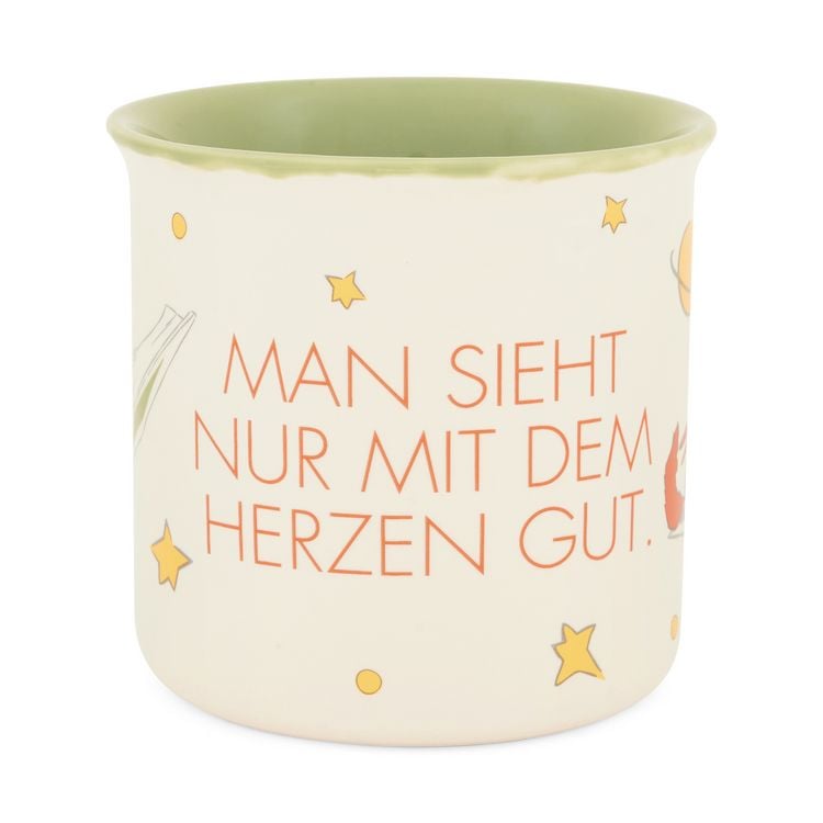 Produktbild: Tasse im Emaillelook Herzsuche