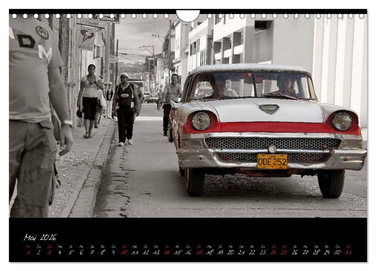 Produktbild: Kuba und die Oldtimer (Wandkalender 2026 DIN A4 quer), CALVENDO Monatskalender