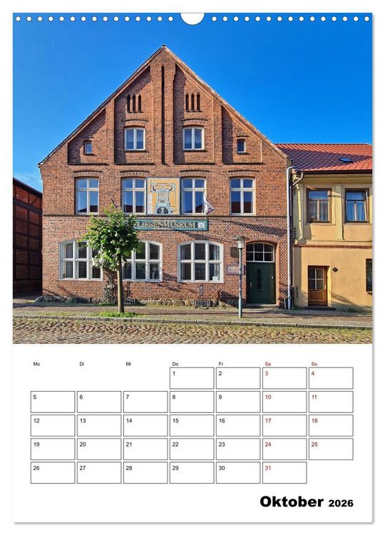 Produktbild: Boizenburg am Elberadweg (Wandkalender 2026 DIN A3 hoch), CALVENDO Monatskalender