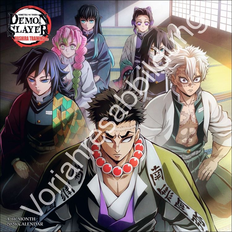Produktbild: Demon Slayer Broschurkalender 2027