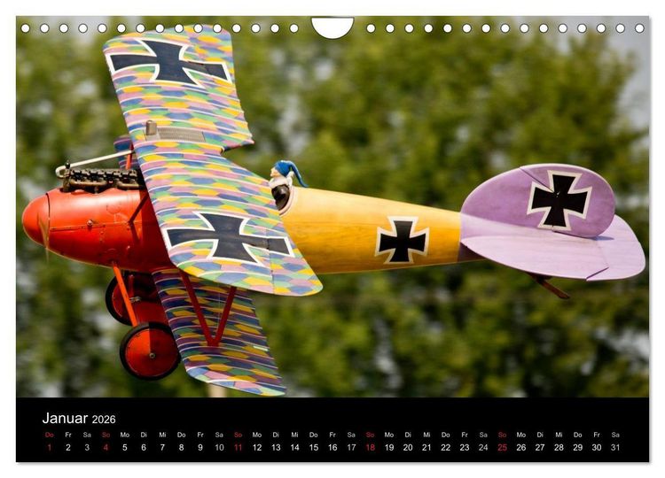 Produktbild: Modellflieger (Wandkalender 2026 DIN A4 quer), CALVENDO Monatskalender