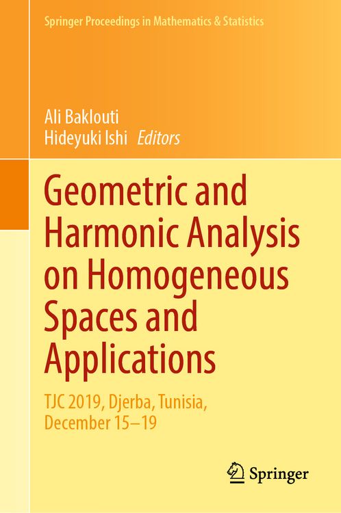 Produktbild: Geometric and Harmonic Analysis on Homogeneous Spaces and Applications