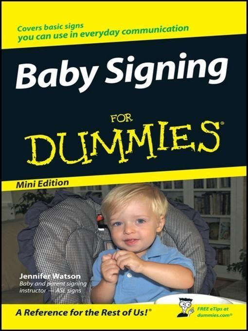 Produktbild: Baby Signing For Dummies, Mini Edition