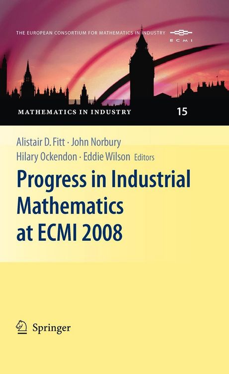 Produktbild: Progress in Industrial Mathematics at ECMI 2008