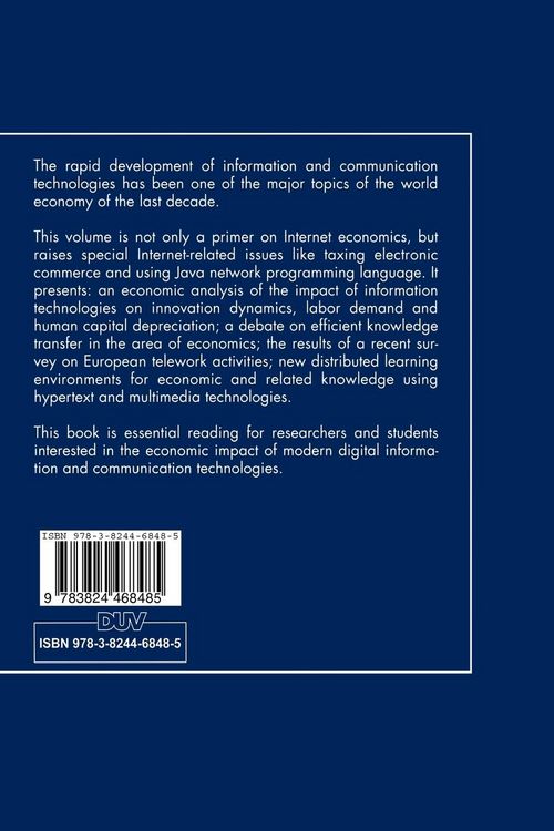 Produktbild: Economic Aspects of Digital Information Technologies