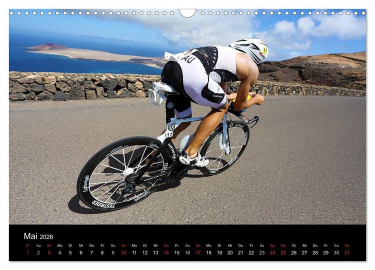 Produktbild: TRIATHLON 2026 (Wandkalender 2026 DIN A3 quer), CALVENDO Monatskalender