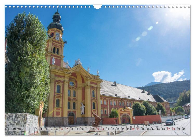 Produktbild: Innsbruck - Die Stadt im Herzen der Alpen (Wandkalender 2026 DIN A3 quer), CALVENDO Monatskalender