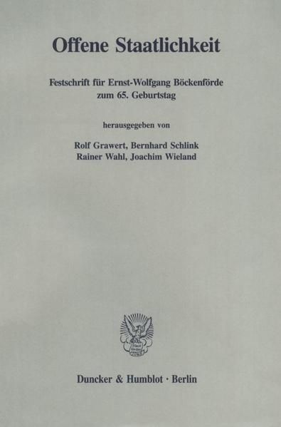 Produktbild: Offene Staatlichkeit.