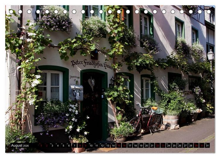 Produktbild: Ahrweiler - Mittelalterflair an der Ahr (Tischkalender 2026 DIN A5 quer), CALVENDO Monatskalender