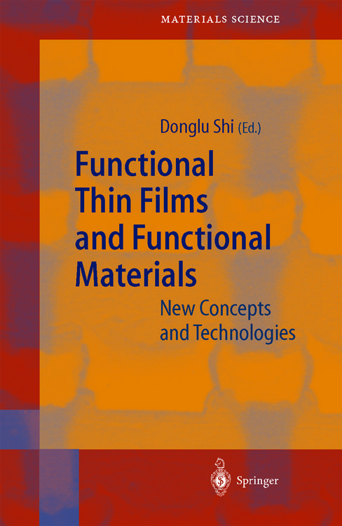 Produktbild: Functional Thin Films and Functional Materials