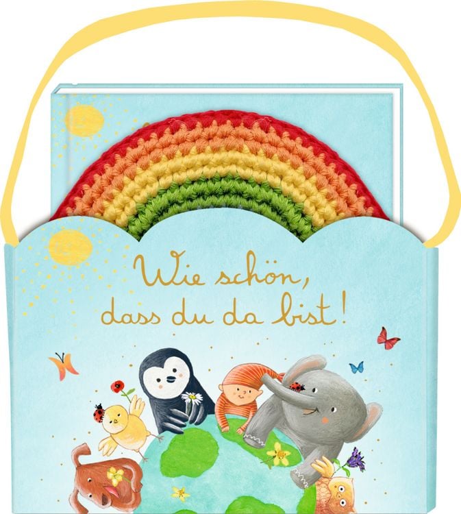 Produktbild: Geschenkset - Wie sch&ouml;n, dass du da bist! (Taufe)
