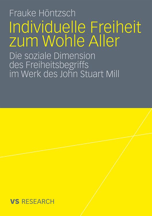 Produktbild: Individuelle Freiheit zum Wohle Aller