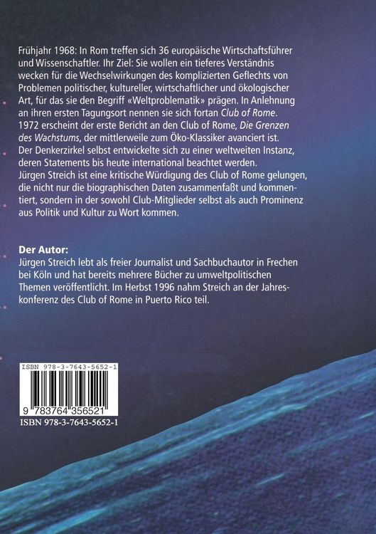 Produktbild: 30 Jahre Club of Rome