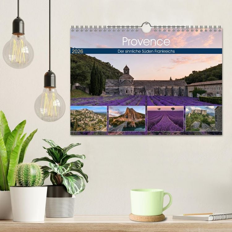 Produktbild: Provence, der sinnliche S&uuml;den Frankreichs (Wandkalender 2026 DIN A4 quer), CALVENDO Monatskalender