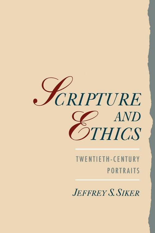 Produktbild: Scripture and Ethics