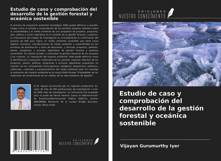Produktbild: Estudio de caso y comprobaci&oacute;n del desarrollo de la gesti&oacute;n forestal y oce&aacute;nica sostenible