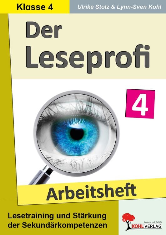 Produktbild: Der Leseprofi / Arbeitsheft - Fit durch Lesetraining / Klasse 4
