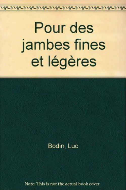 Produktbild: Pour des Jambes Fines et Legeres