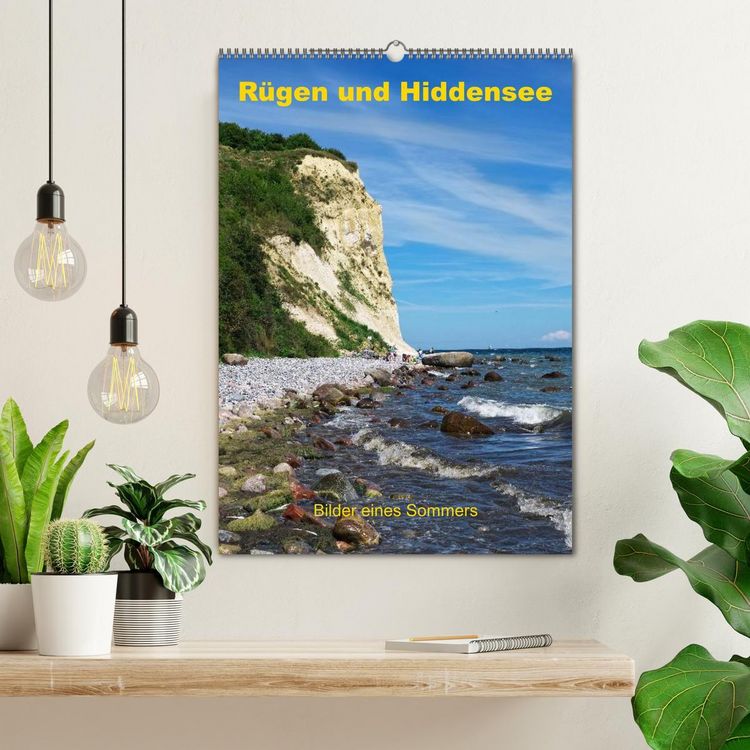 Produktbild: R&uuml;gen und Hiddensee - Bilder eines Sommers / Planer (Wandkalender 2026 DIN A2 hoch), CALVENDO Monatskalender