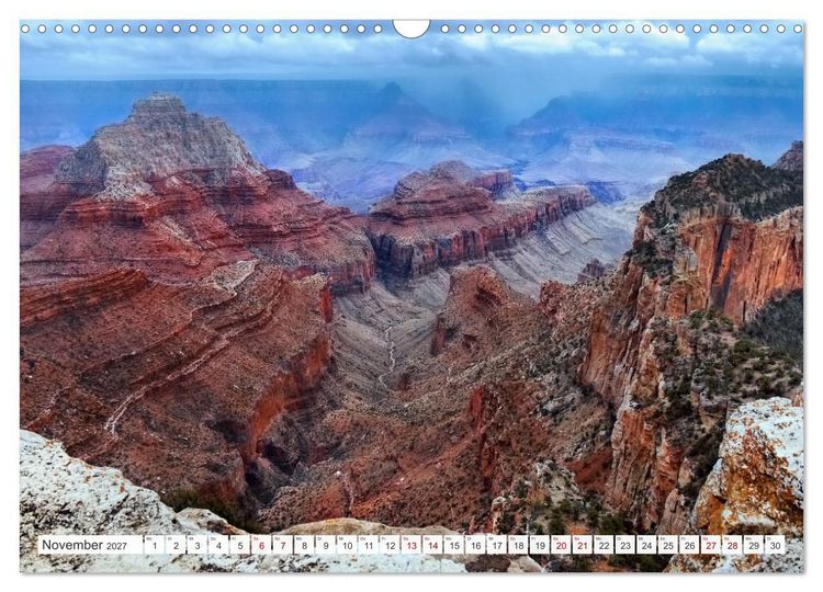 Produktbild: Grand Canyon, Nationalpark (Wandkalender 2027 DIN A3 quer), CALVENDO Monatskalender