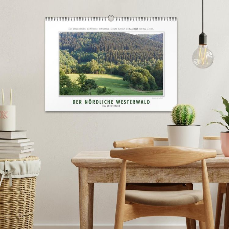 Produktbild: Emotionale Momente: Der n&ouml;rdliche Westerwald - rau und herzlich. (Wandkalender 2026 DIN A3 quer), CALVENDO Monatskalender